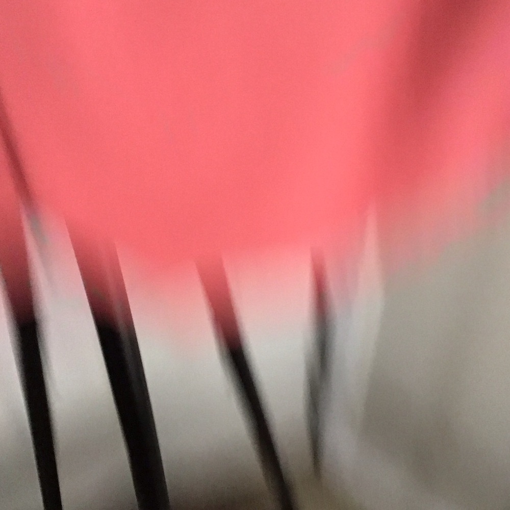 OISELLE Women's Athletic Coral and Gray Shorts - Picture 5 of 8